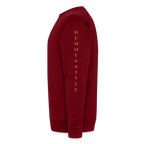 Hemmysstyle Sweatshirt Burgunderrot