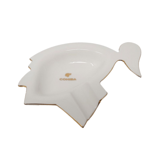 Aschenbecher Kopf weiss Cohiba